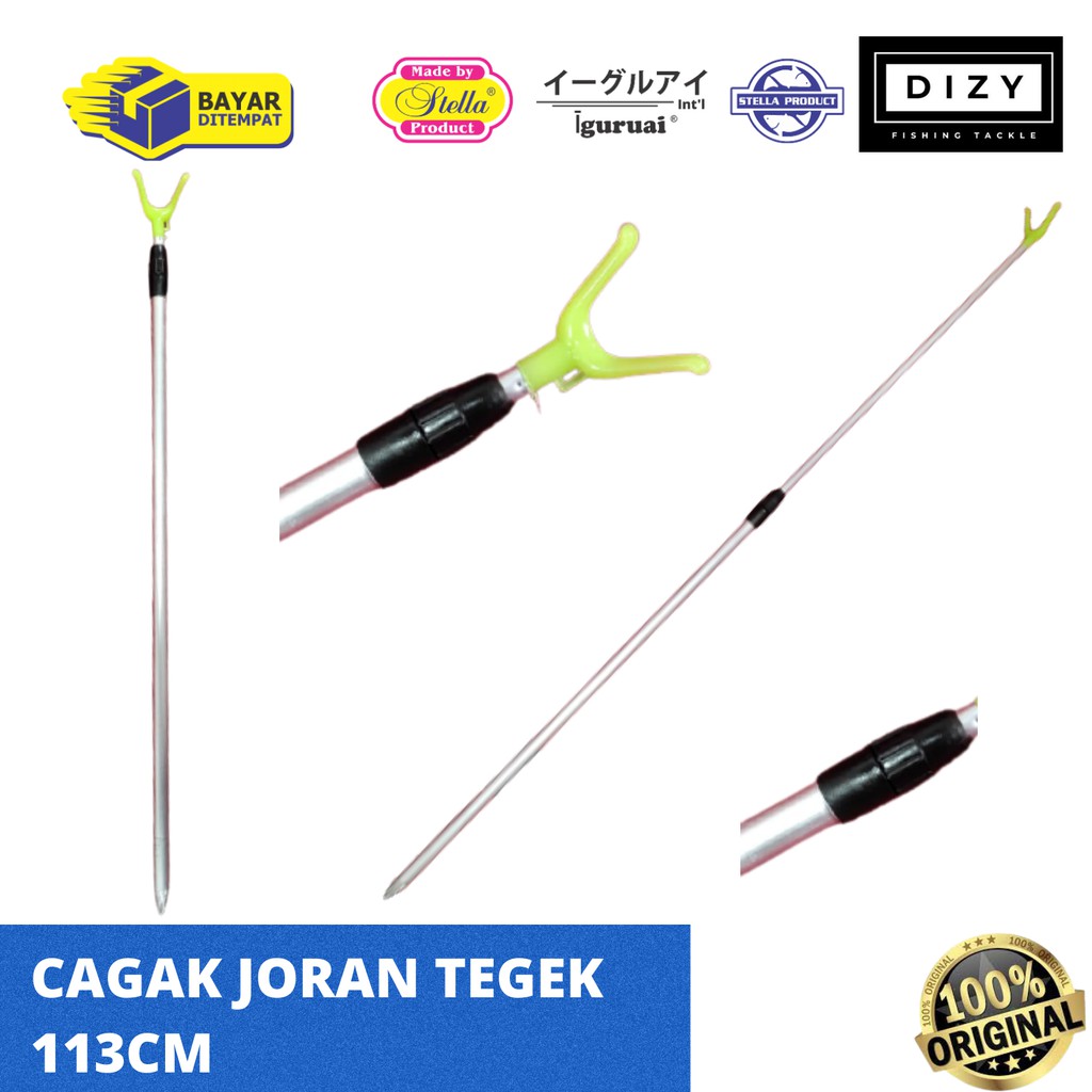 Cagak Joran Tegek Pancing Teleskoptik Best Seller 120 150CM