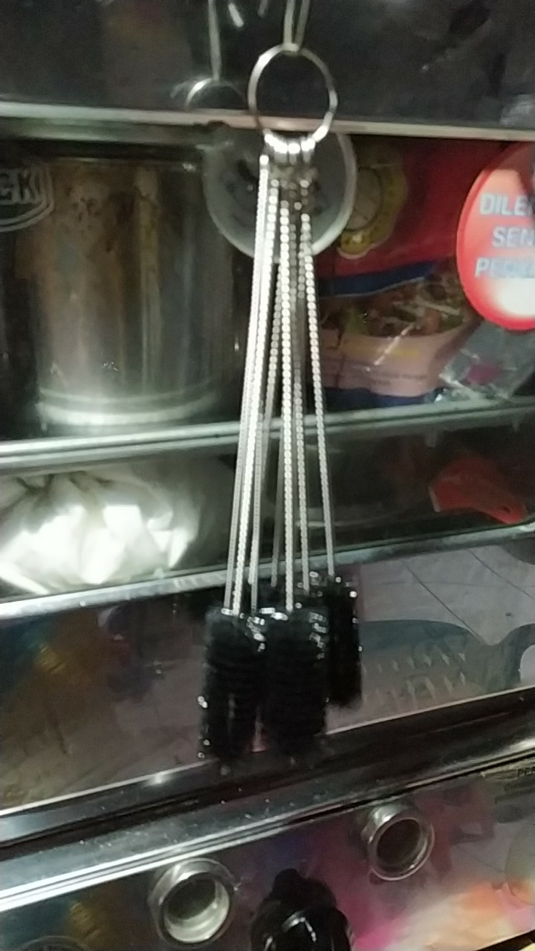 10 Pcs Sikat Pembersih Nozzle Botol Bahan Nilon Untuk Dapur