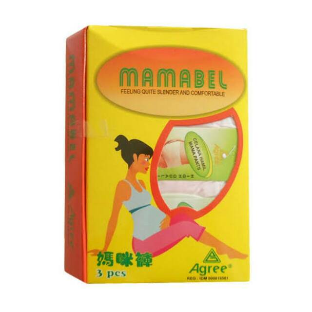 Celana Dalam Wanita Hamil H 514 / CD H514 Merek Agree Dari MAMABEL (Berkancing) Dus Kuning