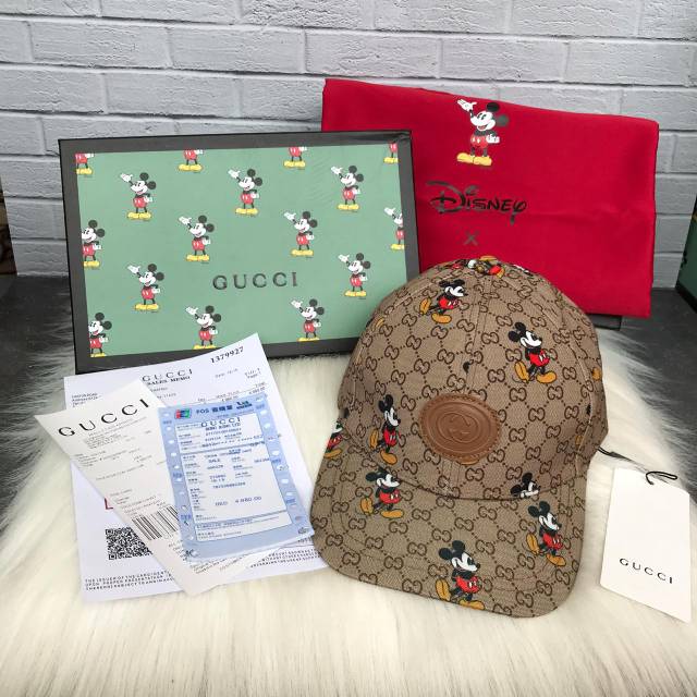 Gucci Mickey Baseball Hat ( Unisex )