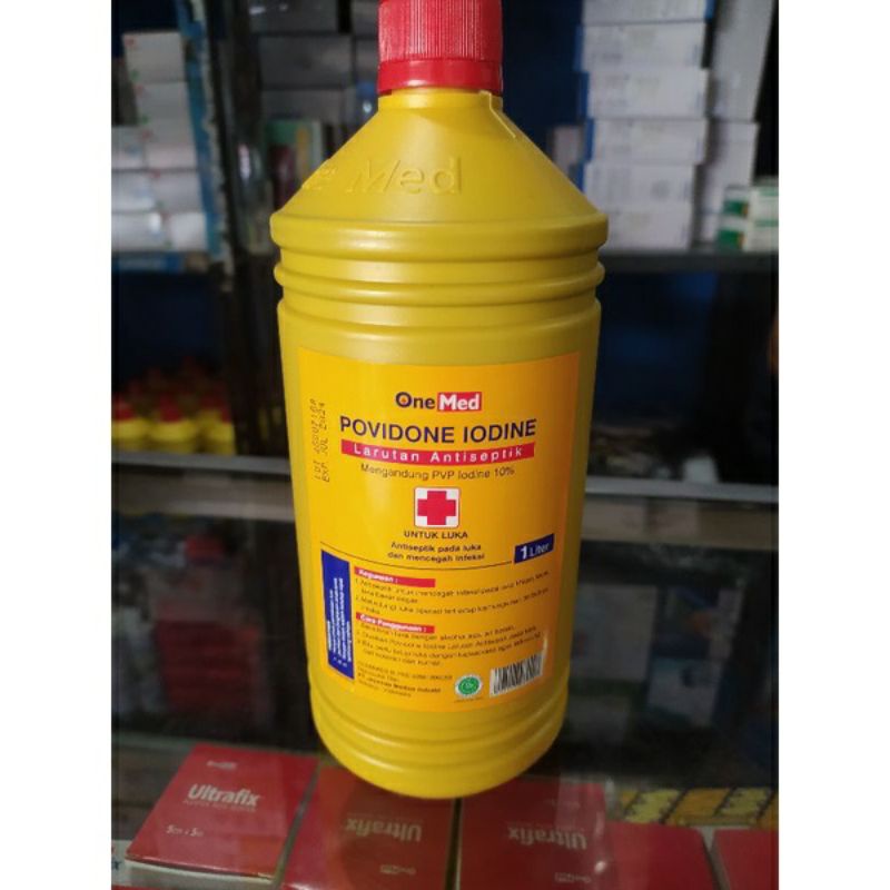 Povidone Iodine 1 Liter / Obat Merah / Povidone / Antiseptic