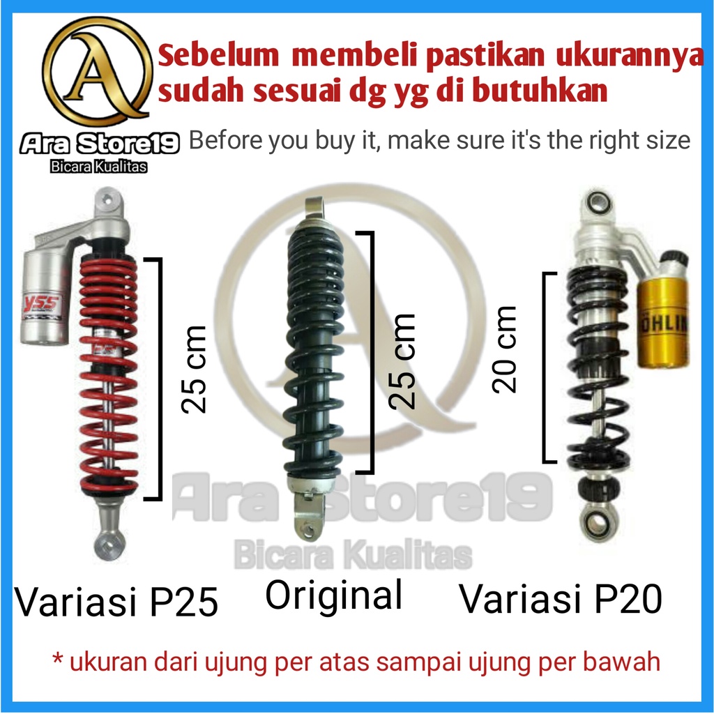 sarung cover shockbreaker polos universal / anti air / anti cakaran kucing