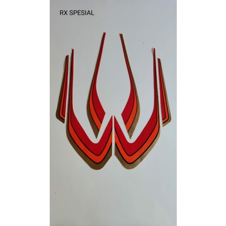 STRIPING MOTOR RX SPESIAL MERAH