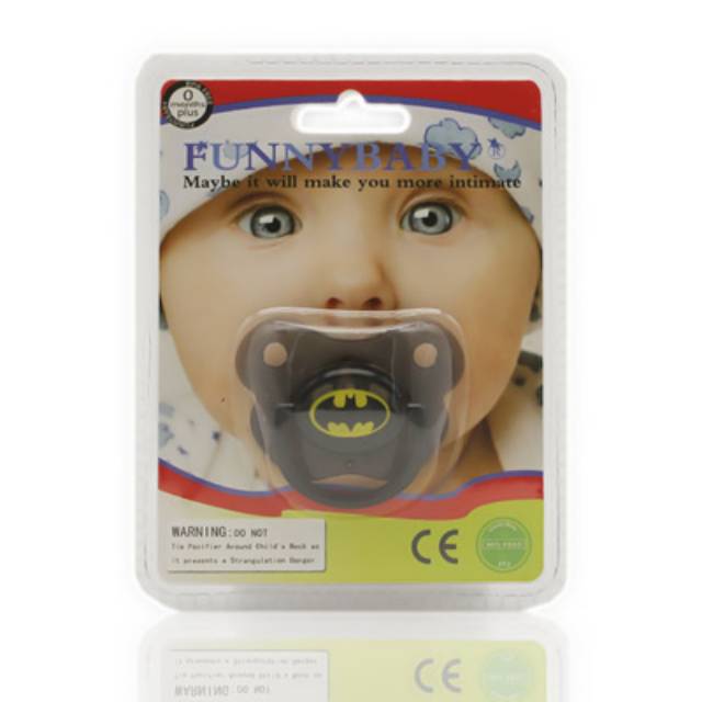 Empeng motif hero / empeng dot funnybaby