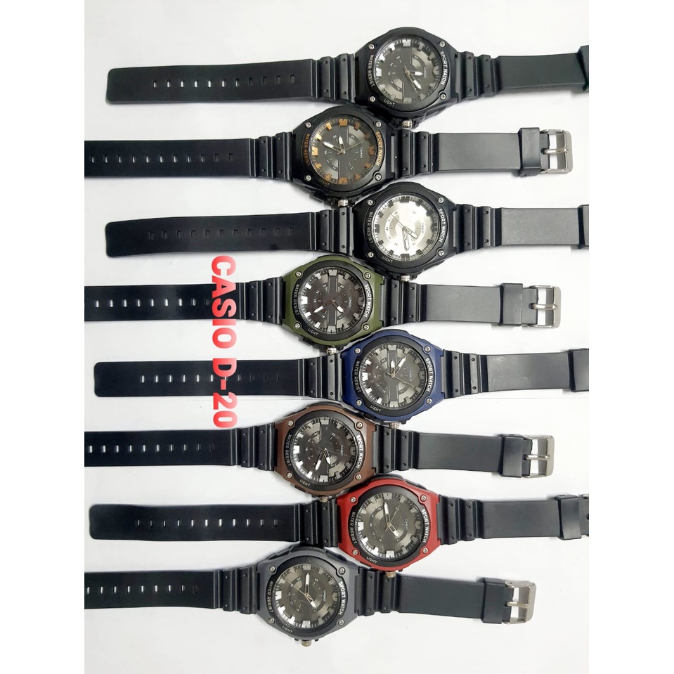 MURAH MERIAH !!!! JAM TANGAN PRIA CASIO ILLUMINATOR MWC-100H ANALOG / JAM TANGAN ANALOG CASIO D 20 ANTI AIR JAM FASHION ANALOG