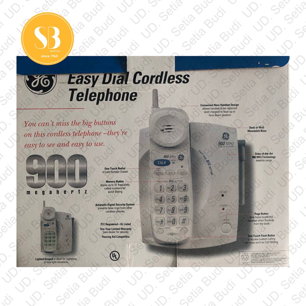 Telepon Cordless / Wireless GE 26960 Baru dan Murah