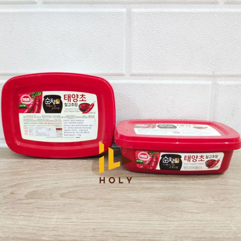

Sajo Gochujang Korea (170gr) Hot Pepper Paste / Saus Pedas Korea
