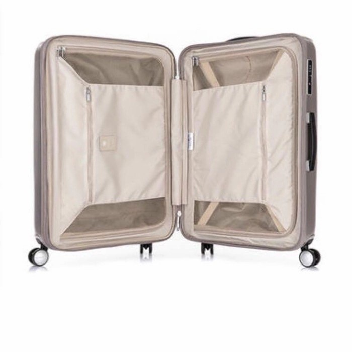 Samsonite Enwrap Spinner Koper Hardcase Cabin USB Port (55cm/20inch) - Latte