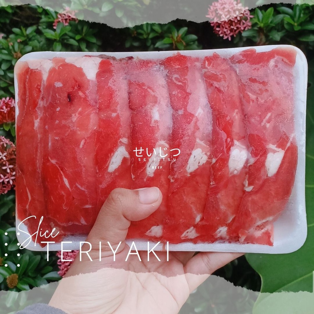 

Beef Slice Teriyaki Premium - せいじつ Beef