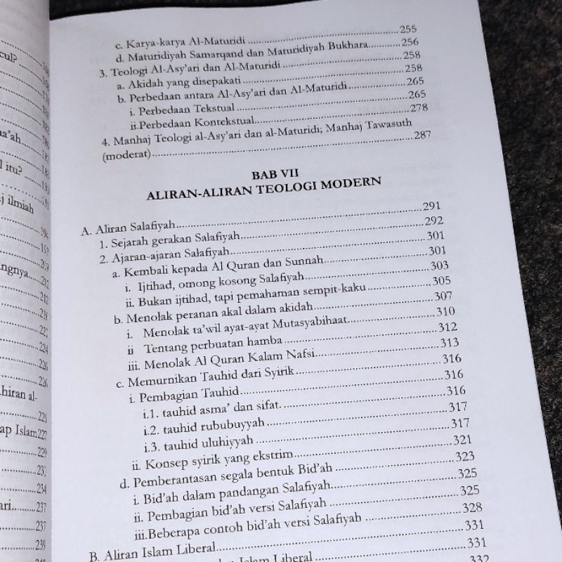 Aliran alira teologi islam sejarah manhaj dan pemikiran dari masa klasik sampai modern