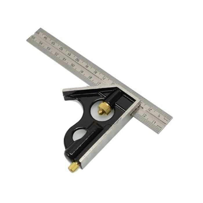 

jual combination square 15 cm penggaris siku teknik tukang 6 inch waterpass