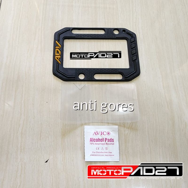 Stiker cover spidometer + antigores Honda Adv 160 2022 Rubber