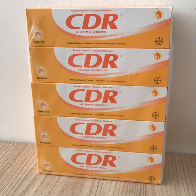 CDR Calcium D REDOXON ( isi 15 tablet )