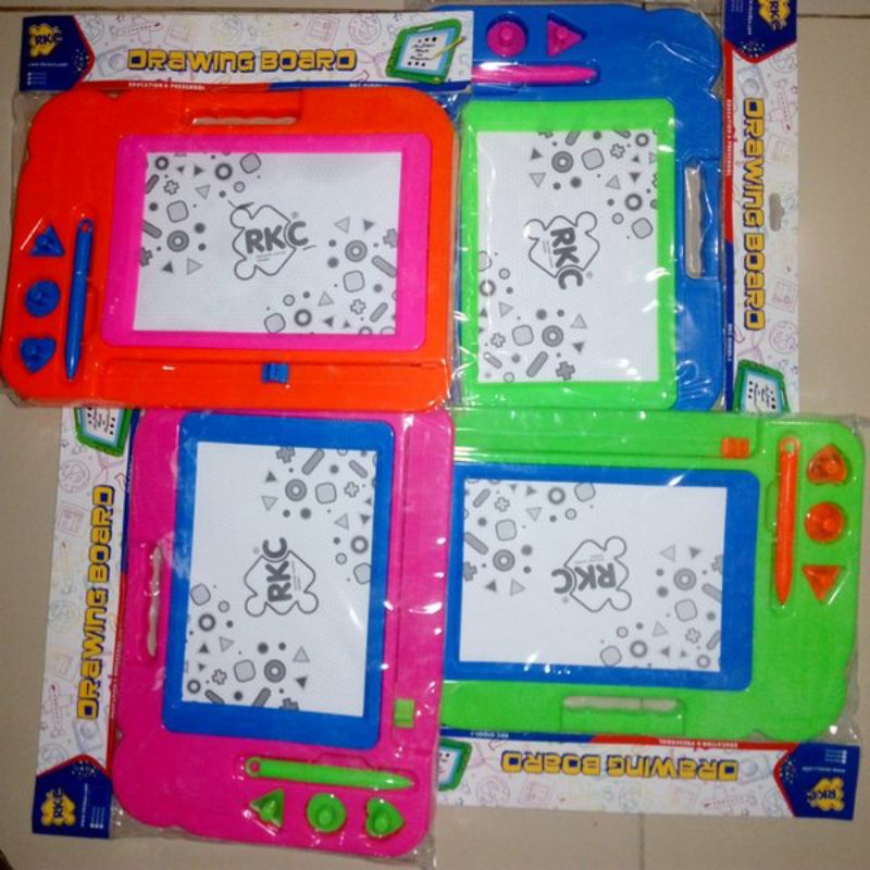 

MAINAN EDUKASI MAINAN PAPAN TULIS MAGNET DRAWING BOARD