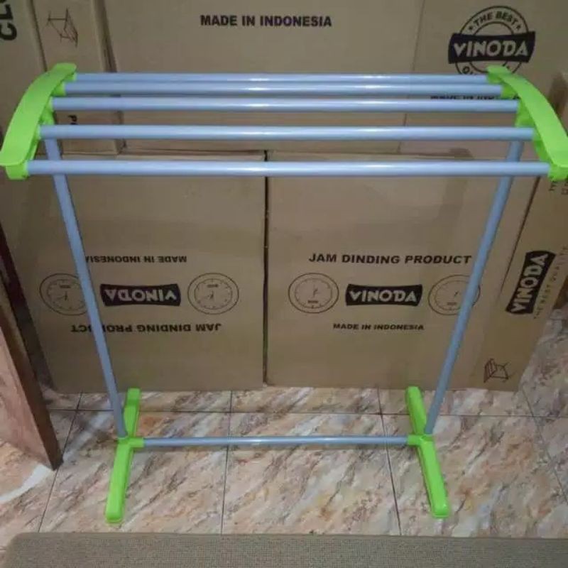 Clothes Rack Jemuran Lipat ( vinoda Clothes Rack ) Jemuran Handuk rak Vinoda