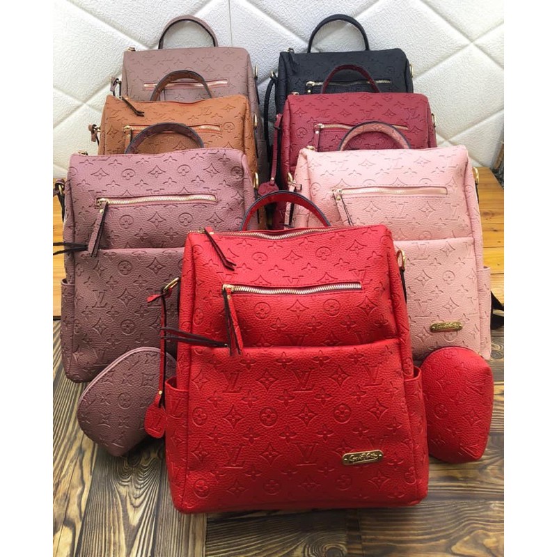 ransel LV / ransel emboss / ransel laptop /  ransel louis vuitton / ransel anak / tas import