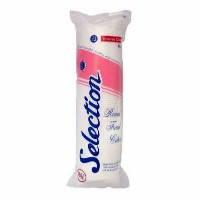 Selection Kapas Wajah Bulat Round Cotton Pad (80pcs)