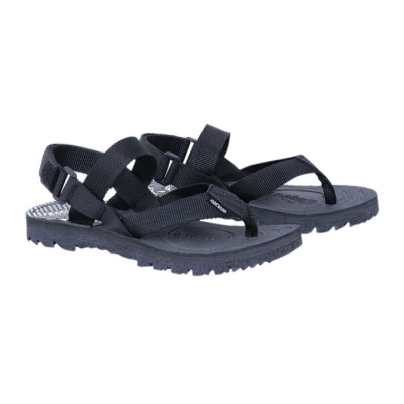 Sandal Slide Gunung Pria CZ-7 Hitam Tracking Sendal Karet Remaja Hangout Traveling 38-43 Murah