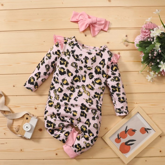 baju bayi jumper pink loreng for baby 0-2 tahun