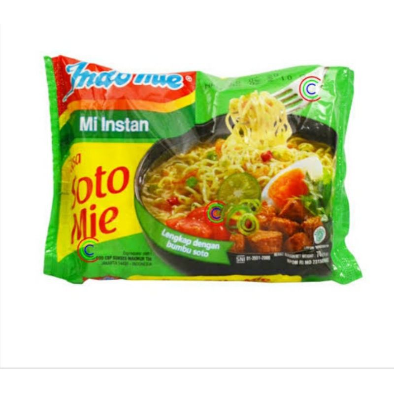 

INDOMIE SOTO isi 5 pcs