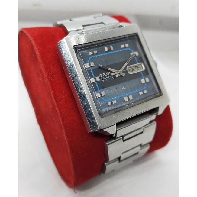 Jam Tangan Seiko 5 TV Shape King Size Automatic Japan Vintage Cal 7006.