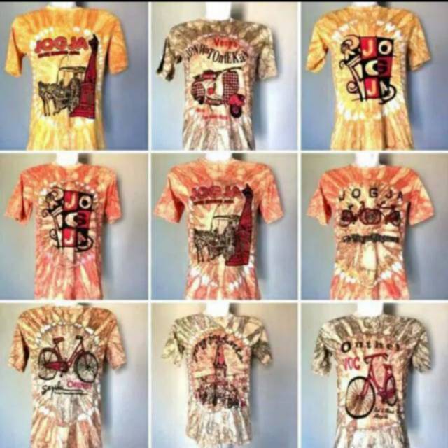  KAOS  BATIK  JOGJA  TERMURAH KATUN ADEM NYAMAN DIPAKAI RANDOM 