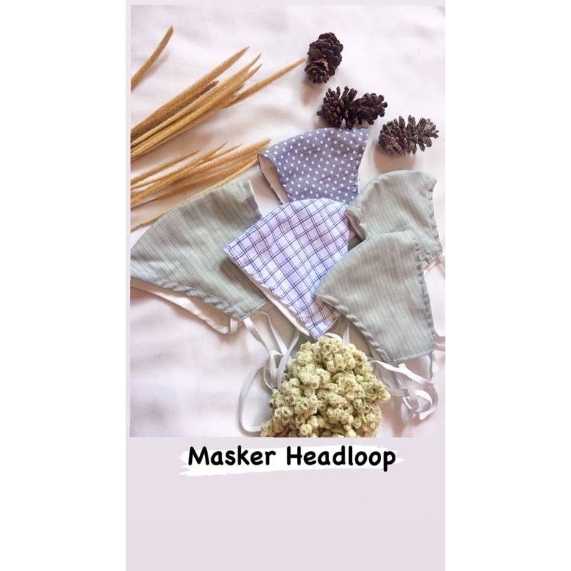 Masker Headloop motif