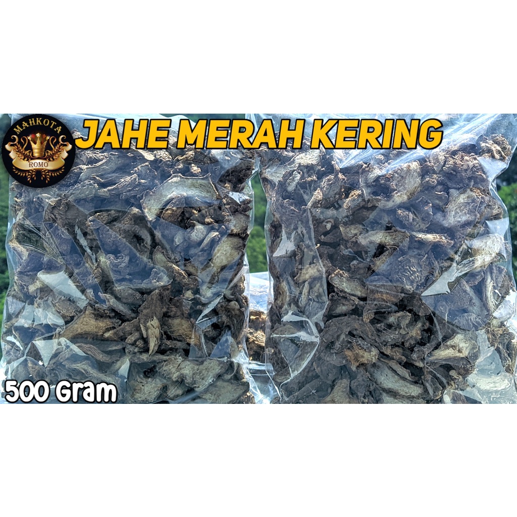 

Jahe Merah Iris Kering Oven 1Kg - 250gr