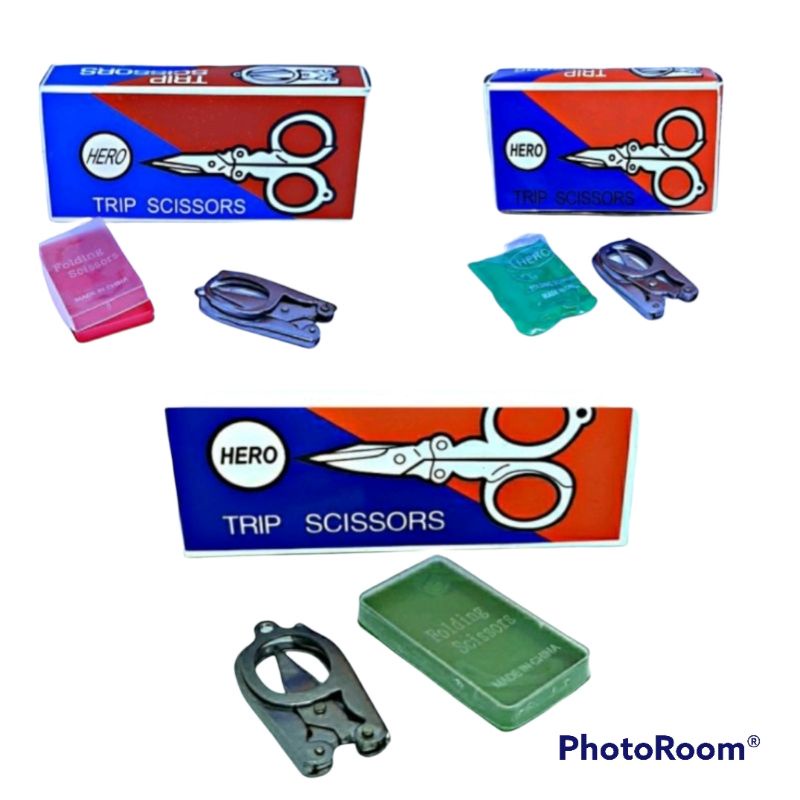 Gunting Lipat Kecil Hero Trip Scissors