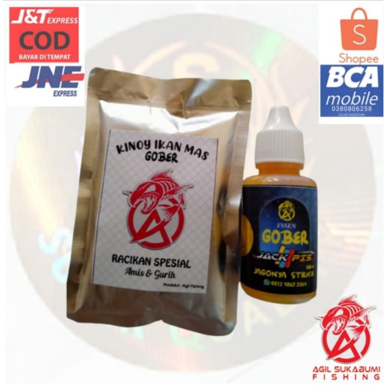 Essen dan kinoy racikan ikan mas brand gober
