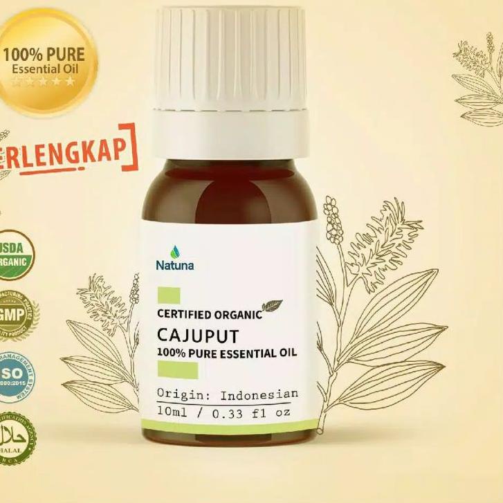 ✼ Natuna Cajuput Essential Oil Minyak Essensial Atsiri Aroma Terapi EO Diffuser Difuser Humidifier ➩