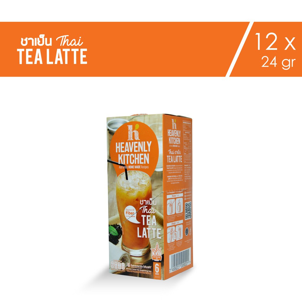 

Heavenly Kitchen Thai Tea Latte [6 x 48gr]
