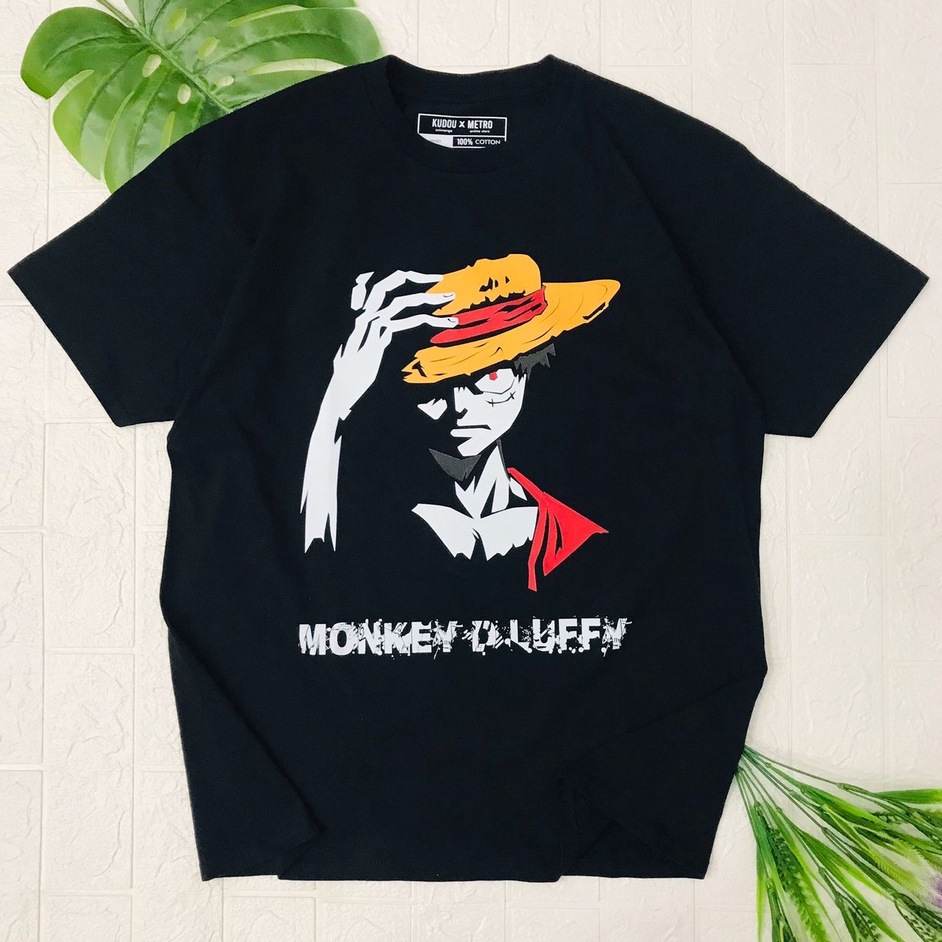 Tshirt Monkey D Luffy Captain Anime Manga One Piece Premium Unisex