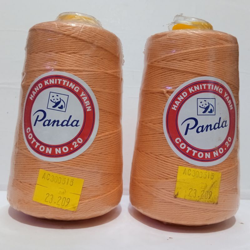 Benang Rajut Katun yarn Panda.