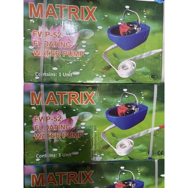 Floating pump/pompa apung/pompa air apung merk matrik