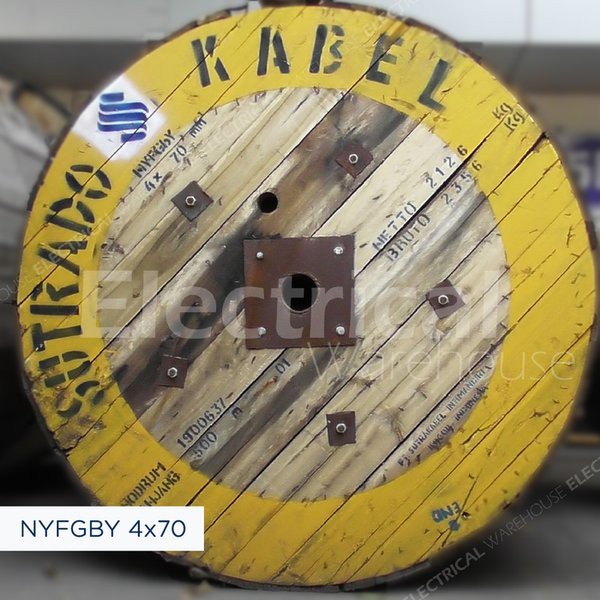 Kabel NYFGBY 4x70mm2 SUTRADO ( NYF GBY 4x70mm 4x70 mm 4 x 70 mm2 )