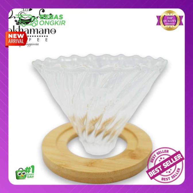 

Otc V60 Cone Dripper Glass Wood Bracket Saringan Kopi Drip Jnse102 Ready Stok