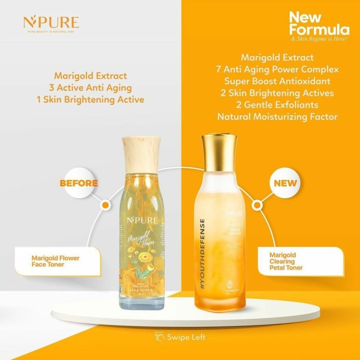 NPURE Marigold Clearing Petals Toner