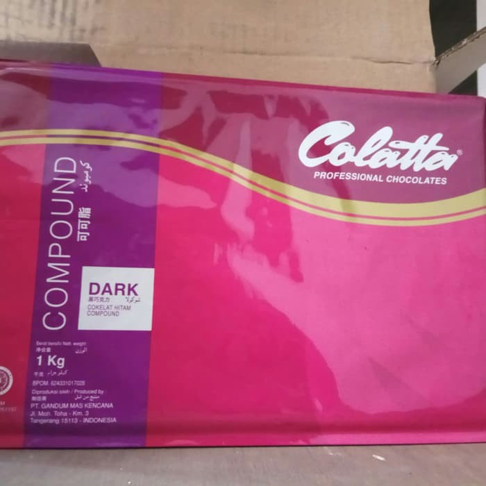 

Coklat Batang Chocolate Colata Dark Coumpound