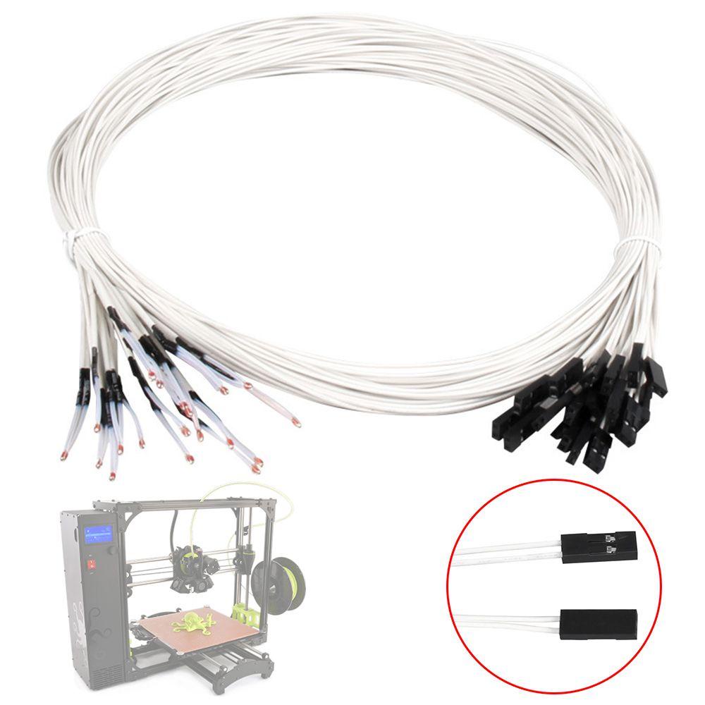 Preva 5Pcs Thermistor Tahan Lama 3D Printer Aksesoris Tahan Panas Pengukur Suhu