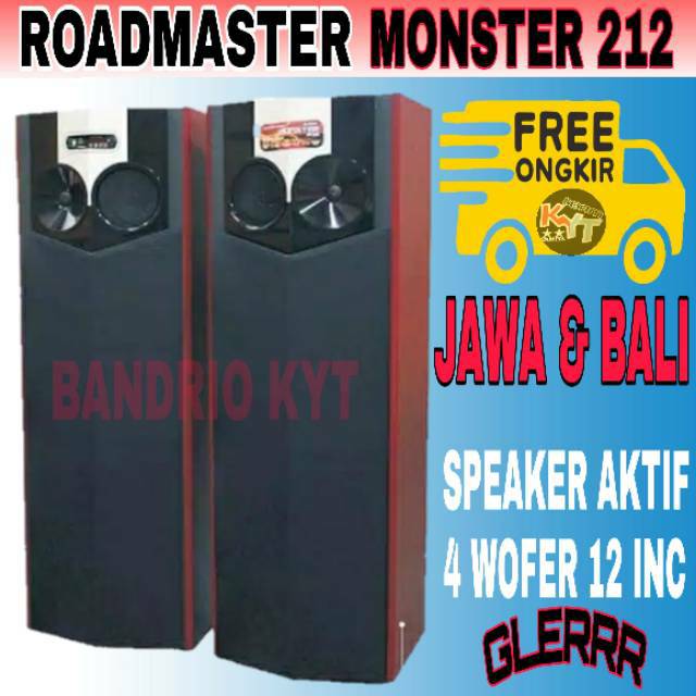 speaker roadmaster monster 212