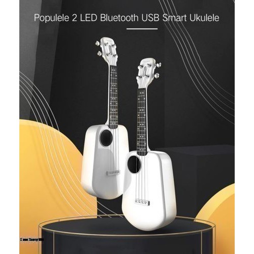 Populele 2 23 Inch with LED Bluetooth USB Guitar - Smart Ukulele