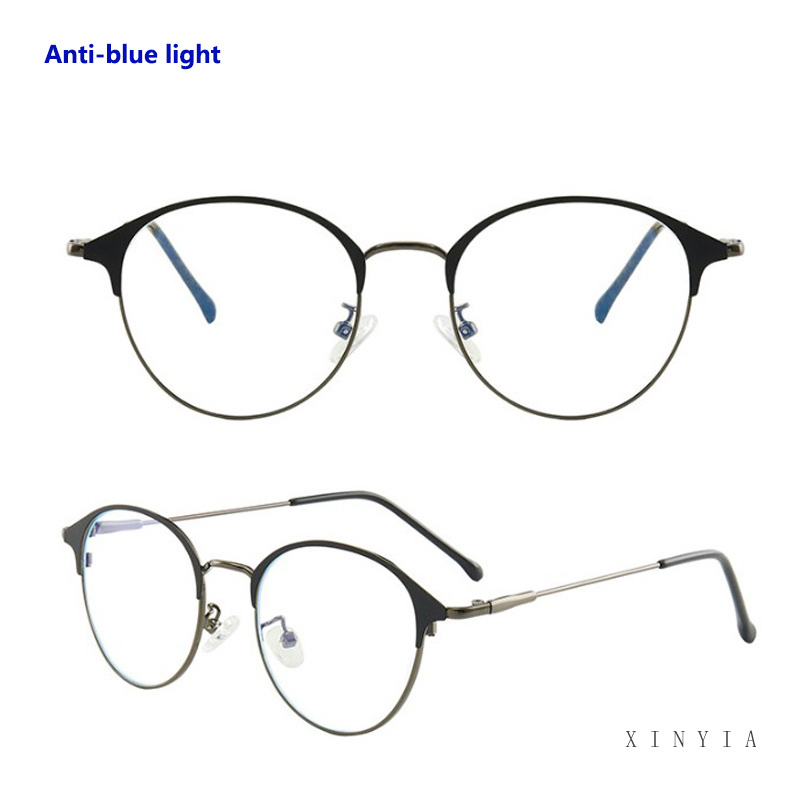 [PROMO] 2 In 1 Lensa Photocromic Kacamata Berubah Warna Style Kacamata Anti Radiasi Blueray Unisex - AG2