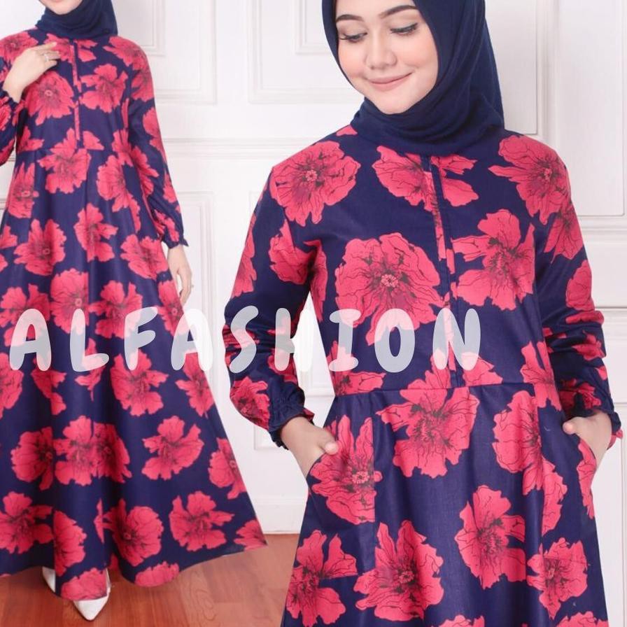 Terllaris ABA agen  baju  GAMIS  JAMILLAH A CUZZ Shopee 