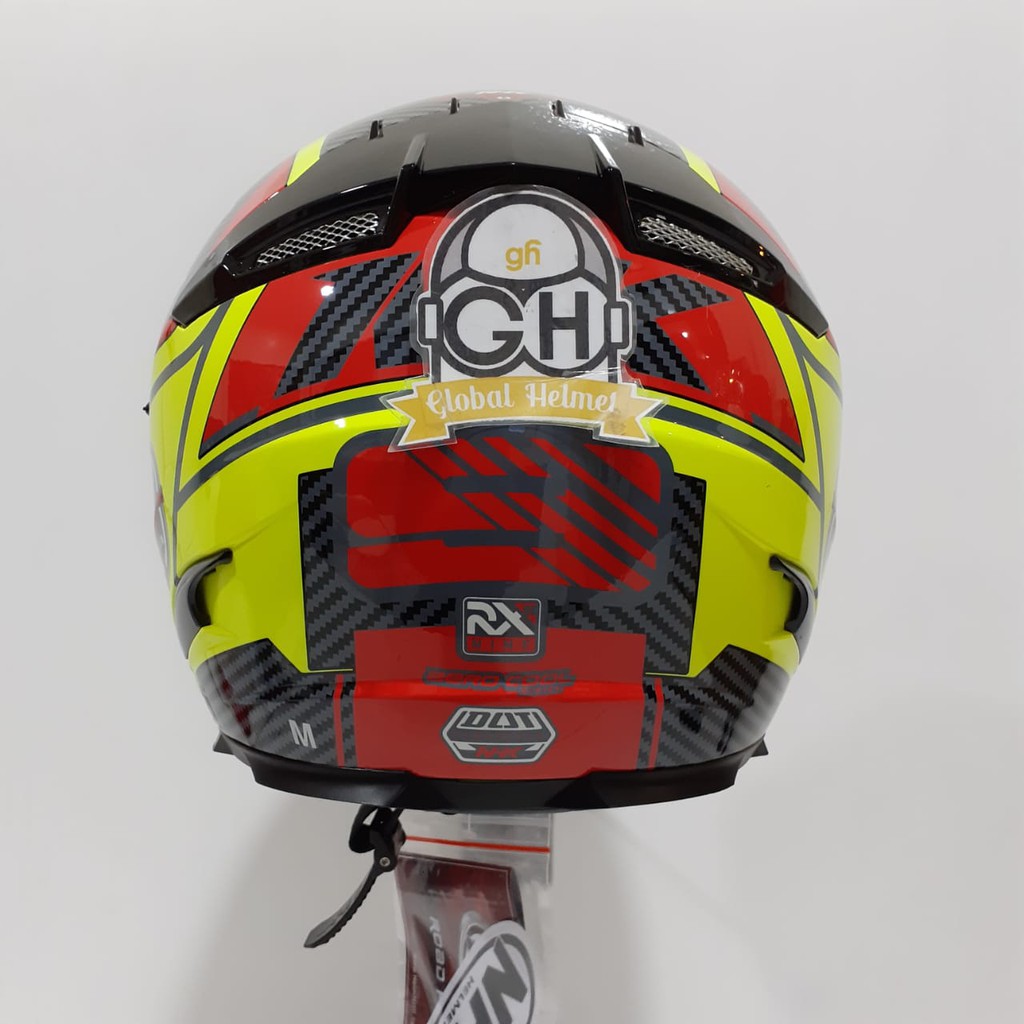 HELM NHK RX9 RACER X NHK RX-9 RACER X NHK RX NINE YELLOW FLO