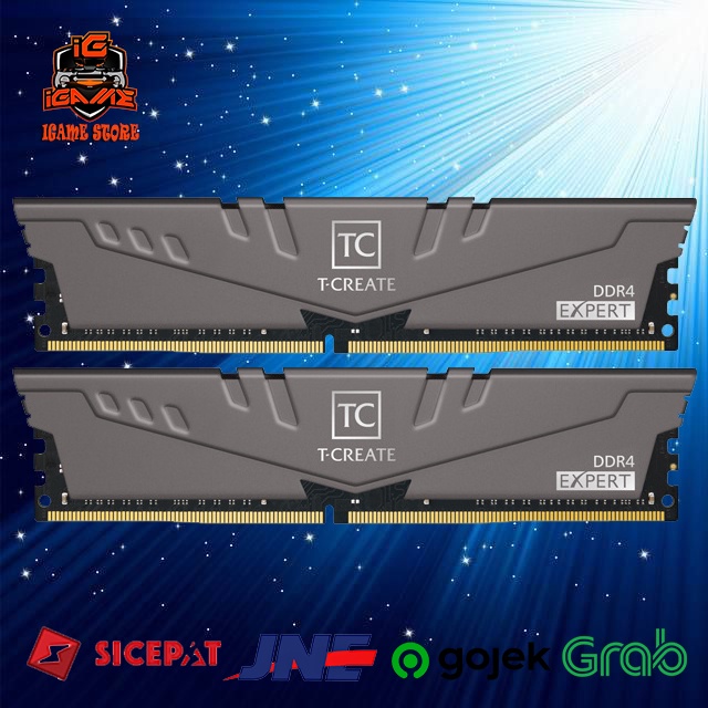 TEAM T-CREATE EXPERT DDR4 16GB Kit ( 8GB X 2 ) 3600MHz NAMPOL GAN