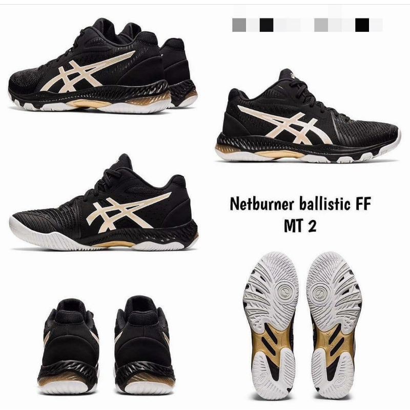 sepatu asics netburner ballistic ff