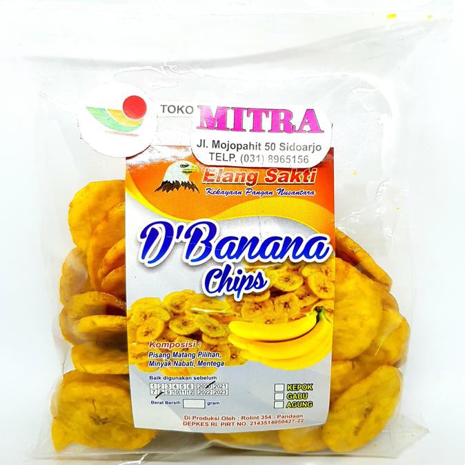 

Yang Dicari] D'Banana Chips Keripik Pisang 170Gr
