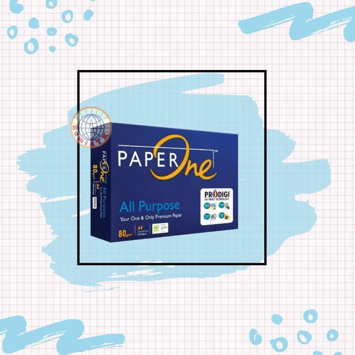 

Kertas / Kertas Hvs/Kertas Fotocopy/Paper One Kertas Hvs Ukuran A4 80Gr