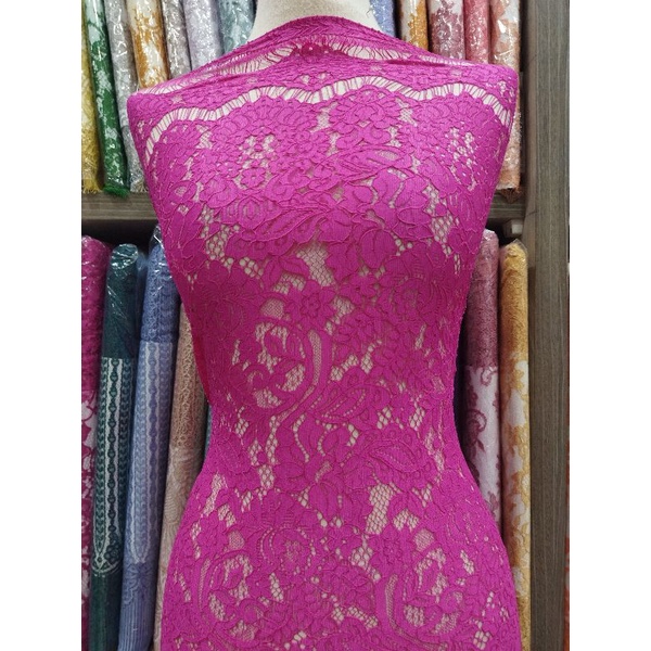 BROKAT SEMI LACE PANEL D#TGM933198